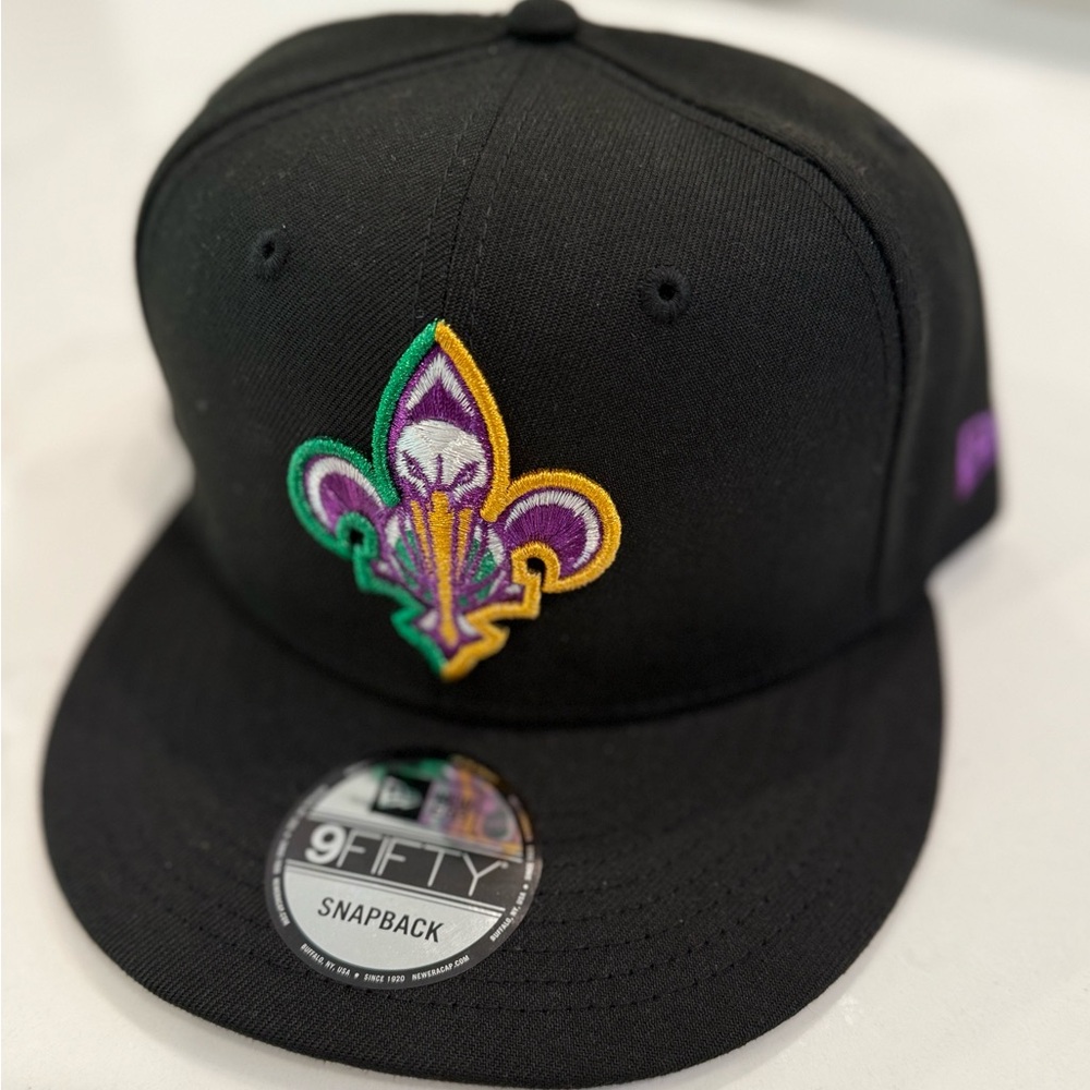 New Orleans Pelicans Mardi Gras colors hat NWT